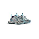 Women’s 3xl Sneaker  in Light Blue/white/purple - Image 2